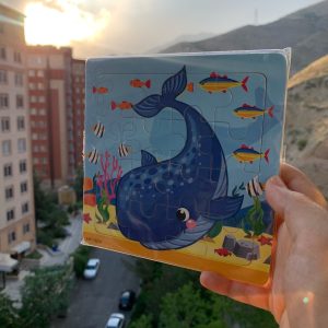 اولین پازل من طرح کوسه