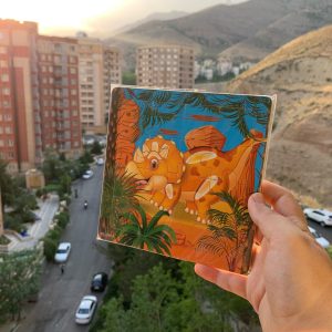 اولین پازل من طرح دایناسور