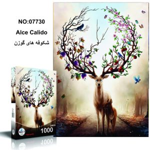 پازل 1000 تکه شکوفه های گوزن