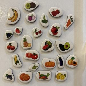 مگنت فومی یخچالی طرح میوه ها